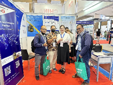 豪利777产品闪灼印2023尼雅加达环保展，为客户创立清静康健的事情和生涯情形